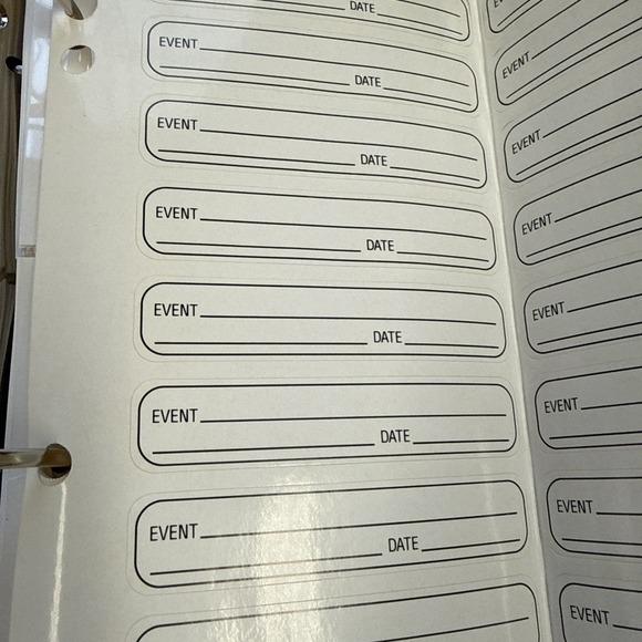 Vintage 1990 NOS Holson Pebbled Brown Blue Photo Album Holds 200 3.5"x5" Photos - Picture 4 of 5